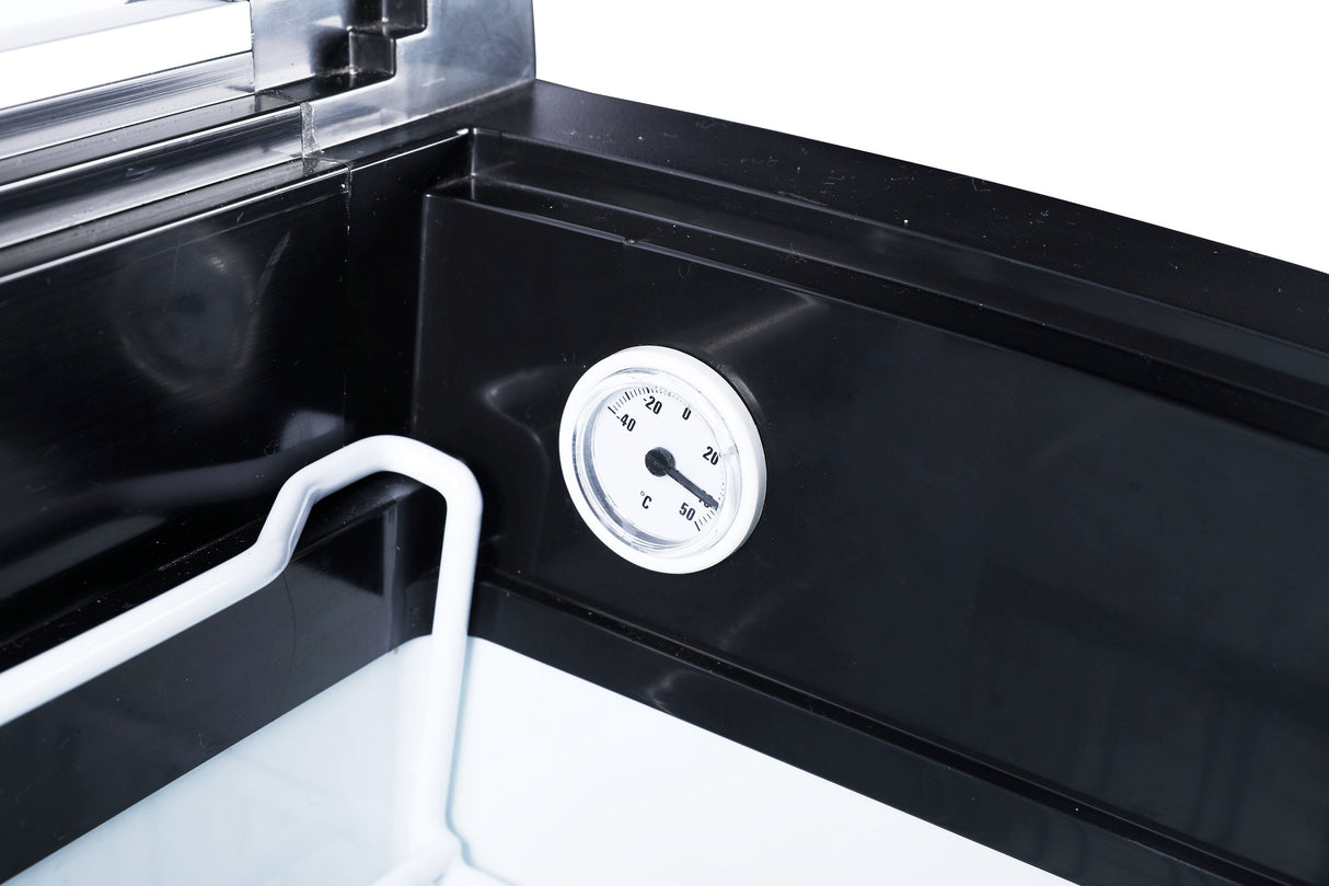 Glass Door Chest Freezers 4.13 CU