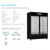 Upright Freezer Display 36.46 CU Double Door