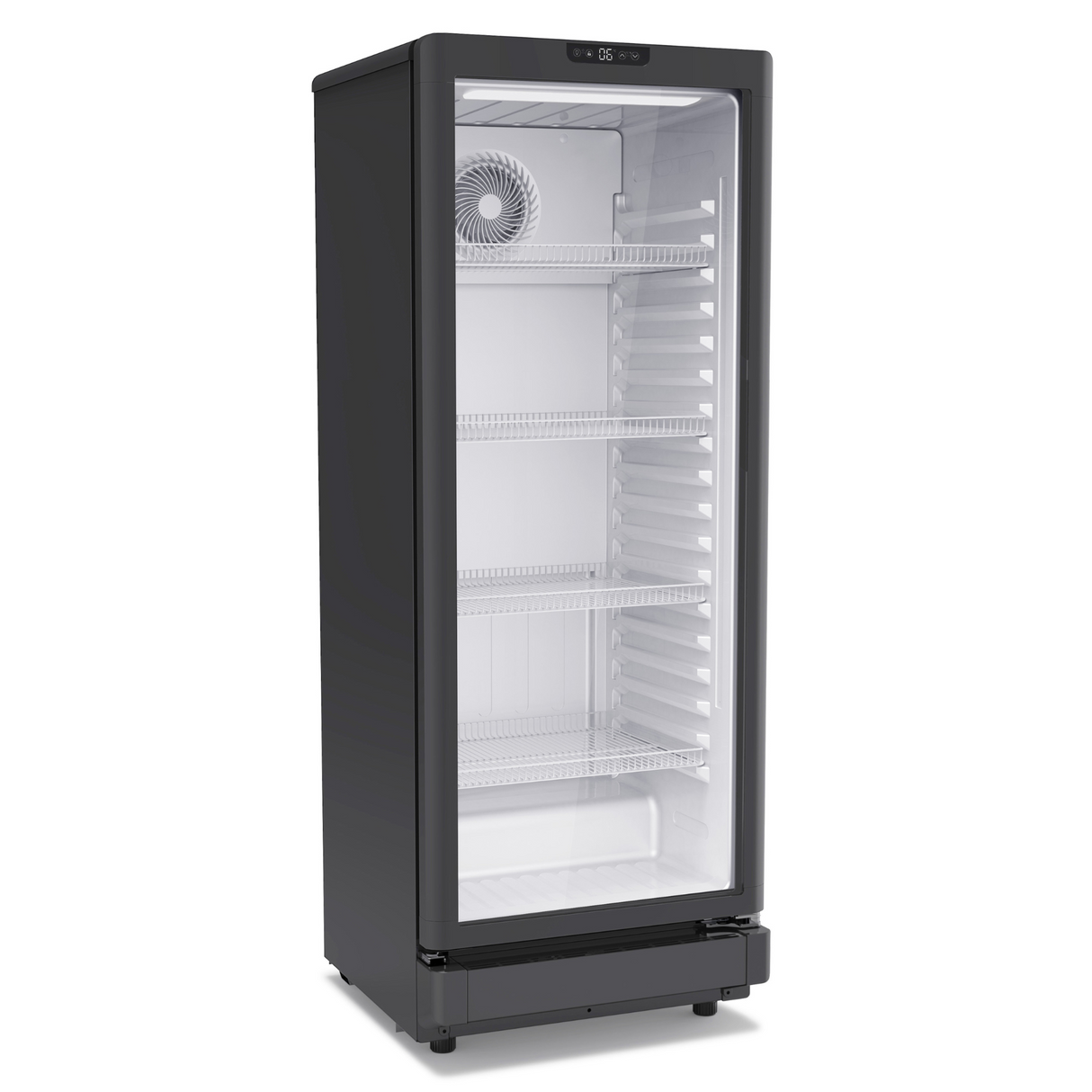 Refrigerator Display 7.1 CU Single Door - Black