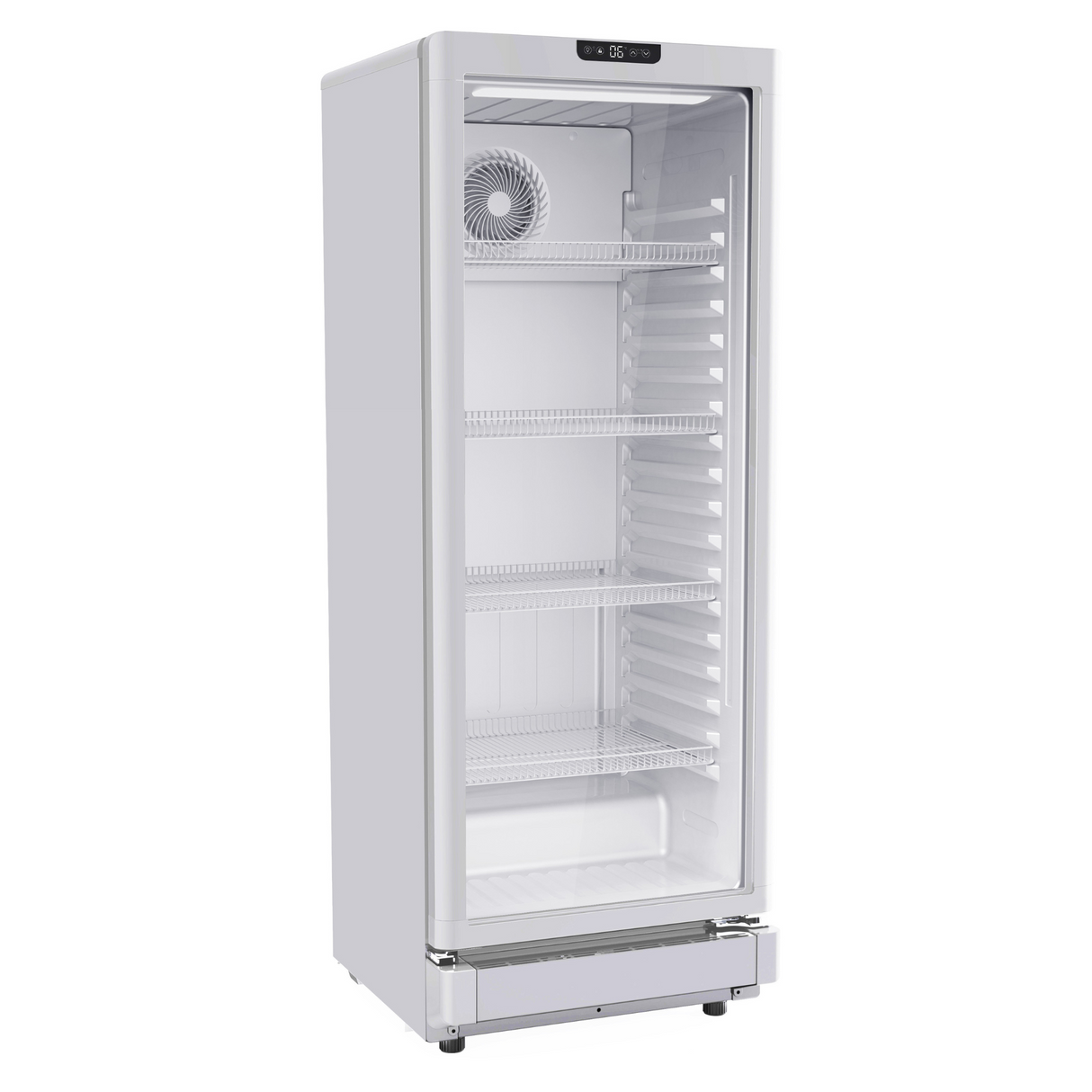 Refrigerator Display 7.1 CU Single Door - Silver