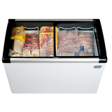 Glass Door Chest Freezer 6.92 CU