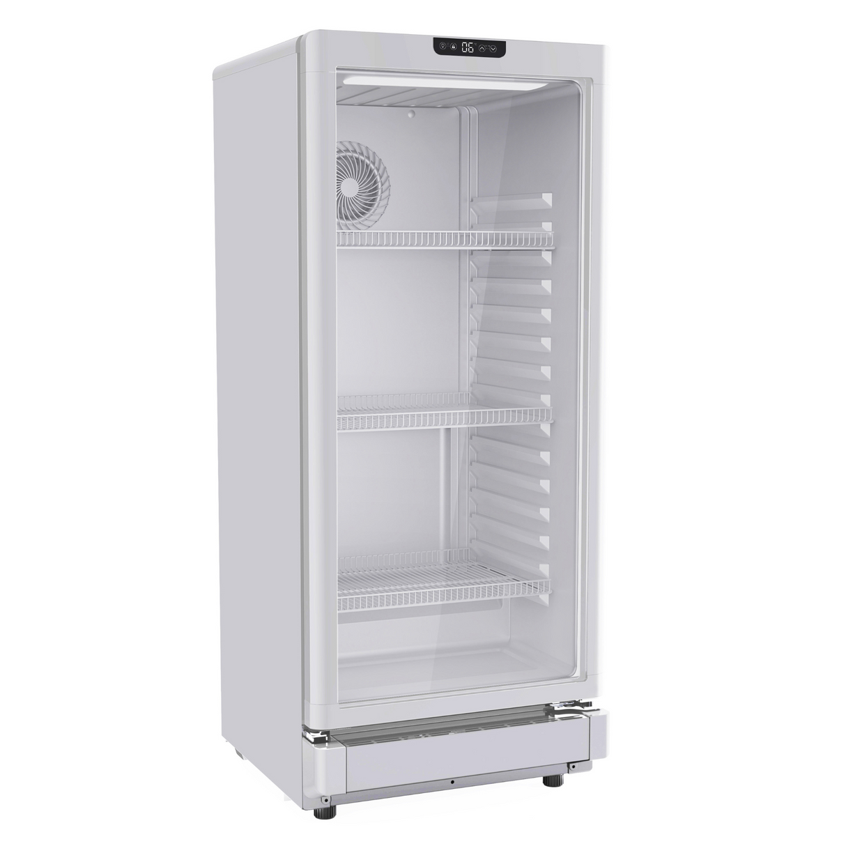 Refrigerator Display 6.0 CU Single Door - Silver