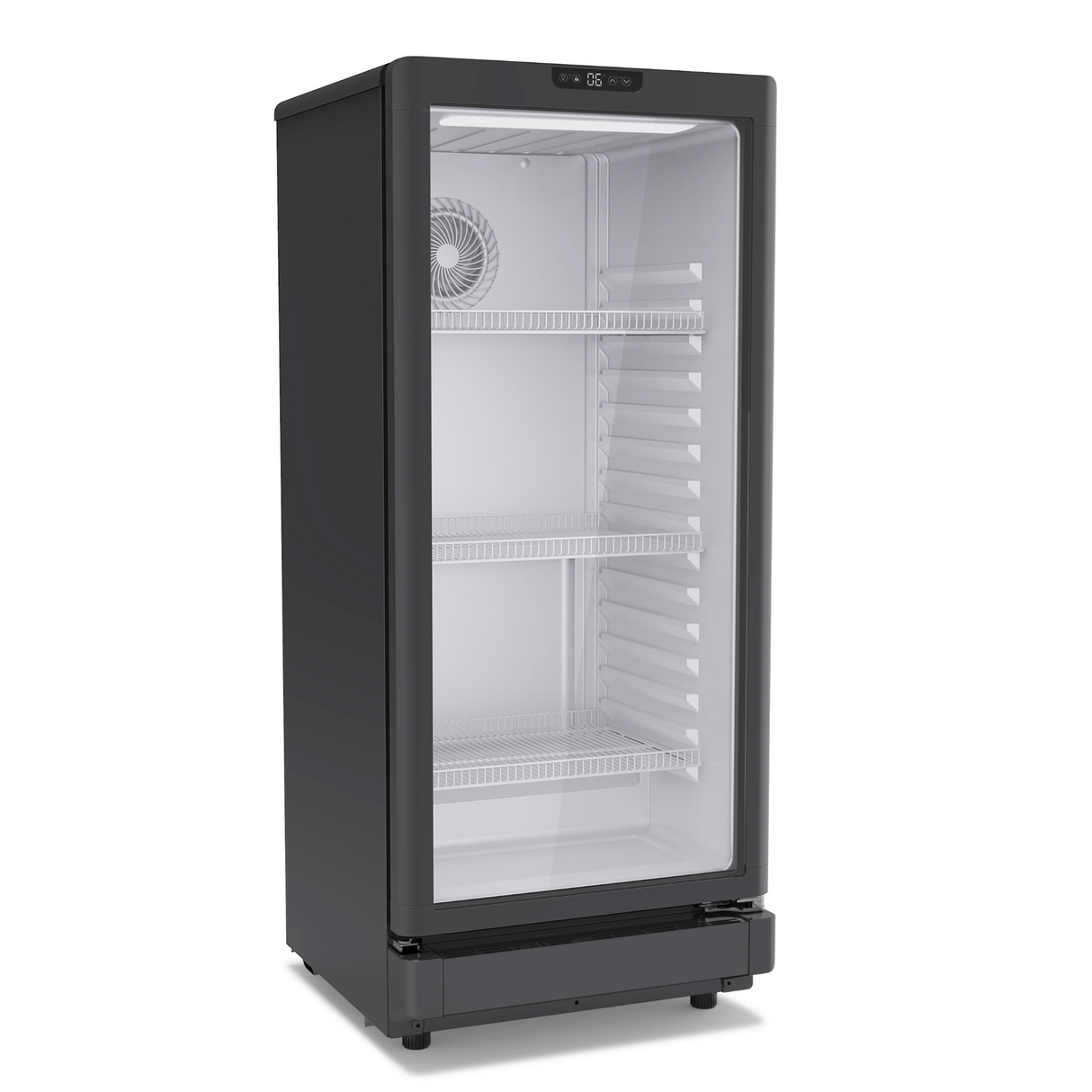 Refrigerator Display 6.0 CU Single Door - Black