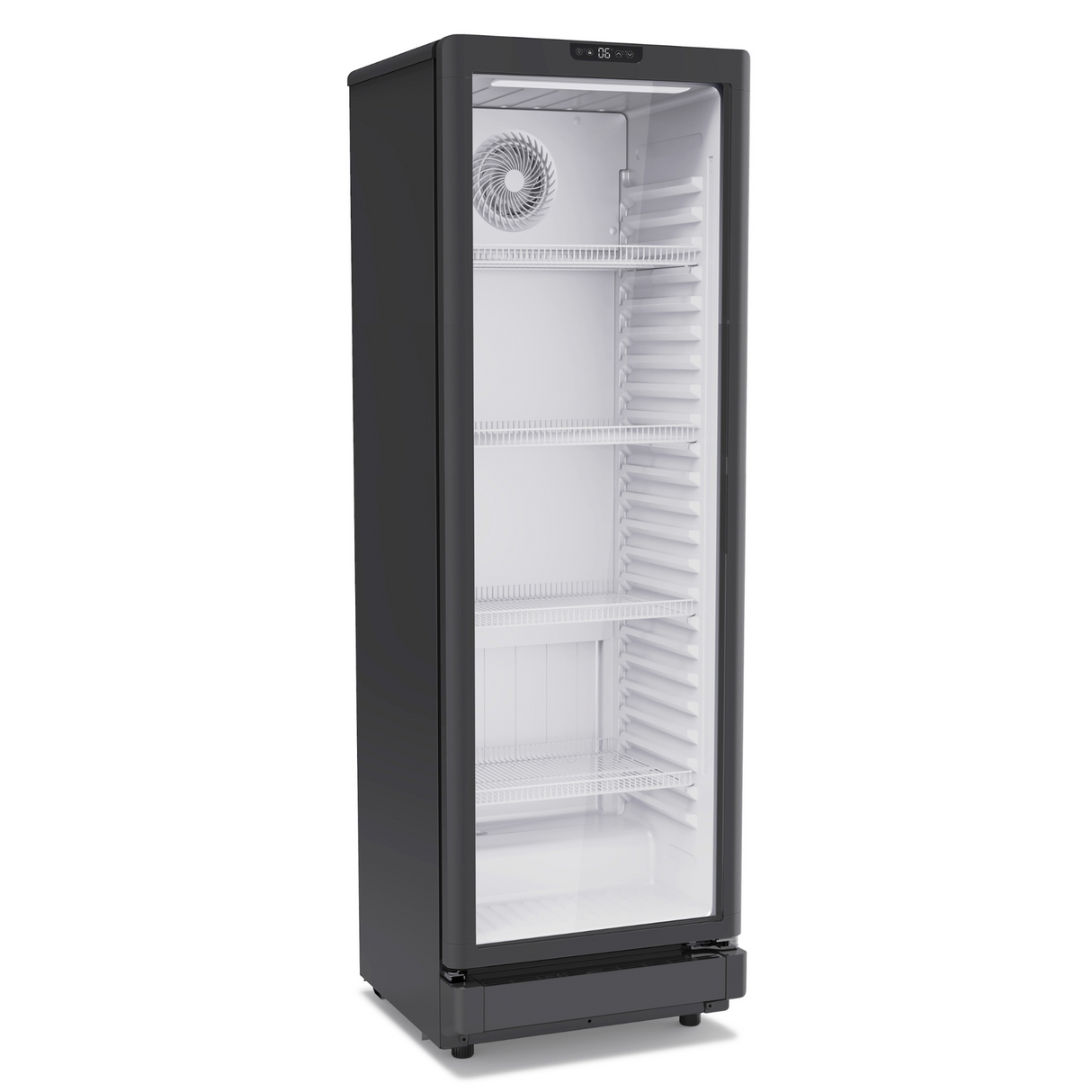 Refrigerator Display 8.5 CU Single Door - Black