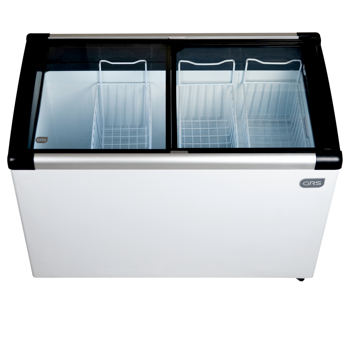 Glass Door Chest Freezer 6.92 CU