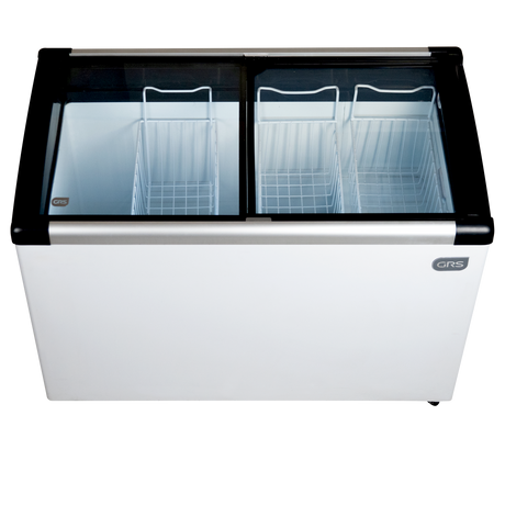 Glass Door Chest Freezer 6.92 CU