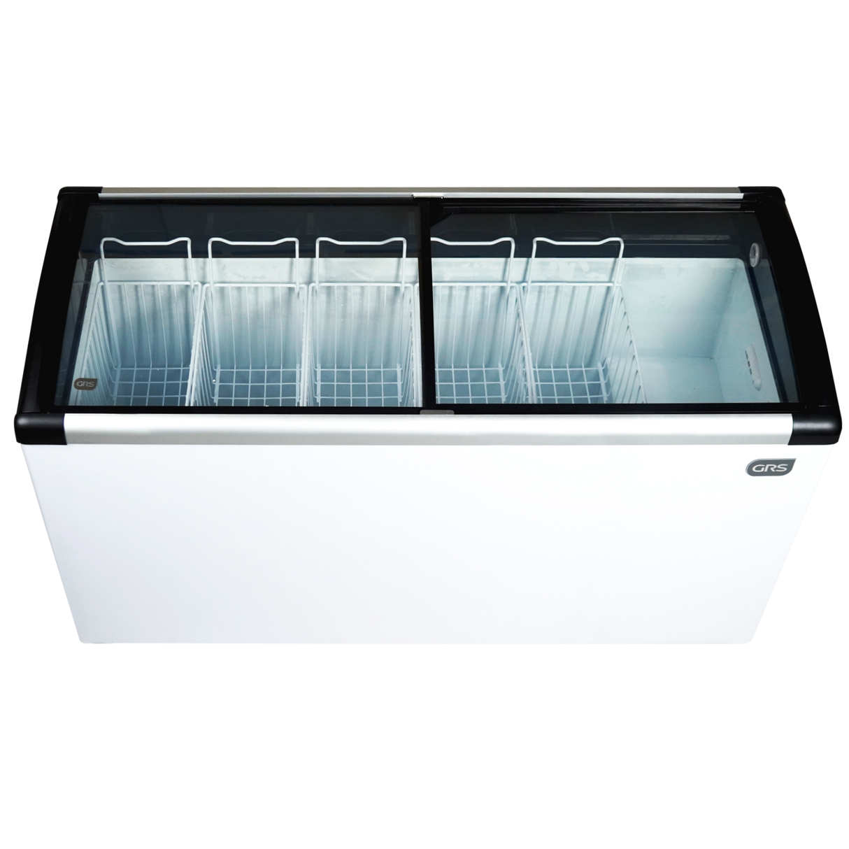 Glass Door Chest Freezer 9.6 CU