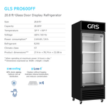 Refrigerator Display 19.78 CU Single Door